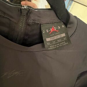 Jordan Charcoal Tight Fit Top